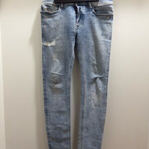 Diesel Men's Light Blue Skinny Jeans
